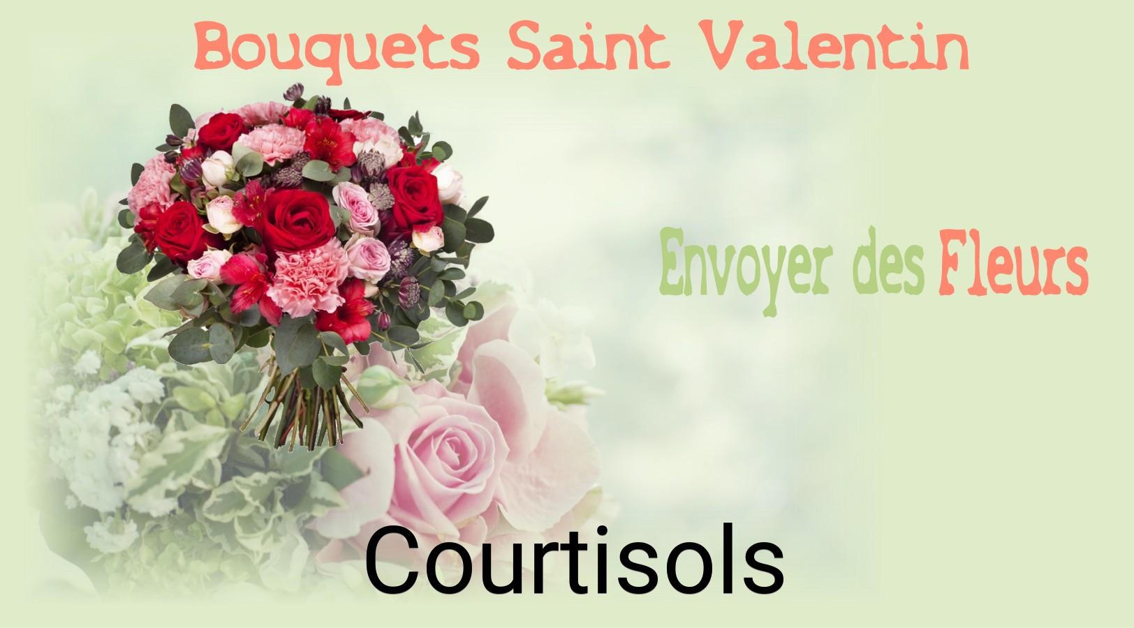 Roses de Saint-Valentin livrées à Courtisols